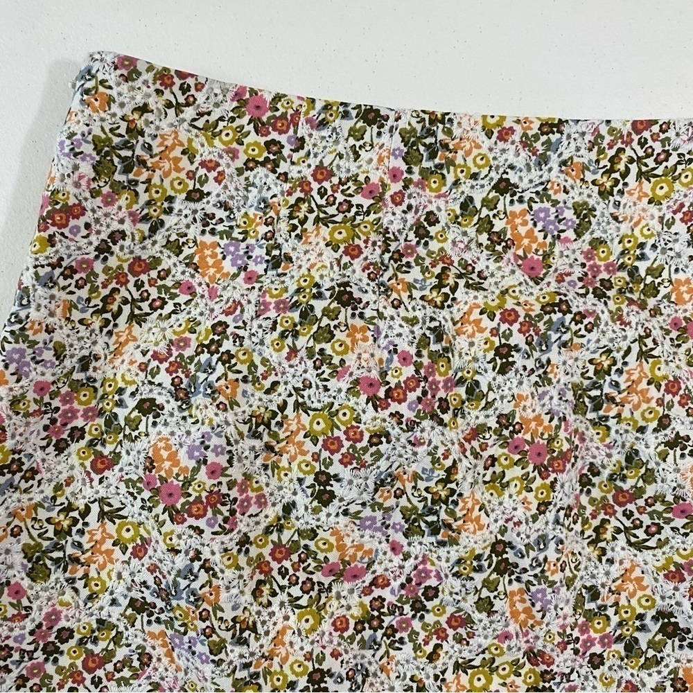Loft Womens Floral skirt size 12 - Picture 7 of 9
